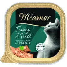Miamor Feines & Filet Geflügel Pur & Forelle 32 x 100 g