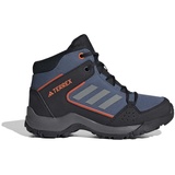 adidas Terrex Hyperhiker Mid Hiking Shoes-Mid (Non-Football), Wonder Steel/Grey Three/Impact orange, 33.5 EU