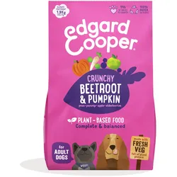 Edgard&Cooper Crunchy Rote Bete und Kübis Hundetrockenfutter 2,5 Kilogramm