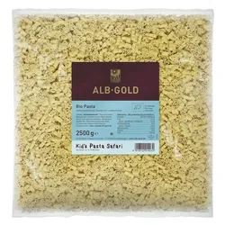 ALB-GOLD Bio Kid's Pasta Safari 10kg (4 Beutel á 2,5kg)