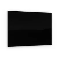 ALLboards Glas-Magnettafel Glasboard, 60 x 90 cm, schwarz