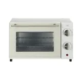KHG Minibackofen  MBO-10W , weiß , Metall lackiert,Glas , Maße (cm): B: 36,5 H: 22 T: 27.0
