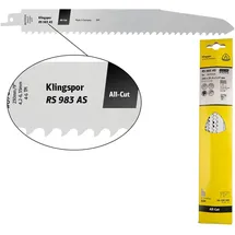 KLINGSPOR RS 983 AS Säbelsägeblatt 230 x 25,4 x 1,57 mm