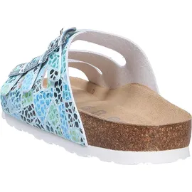 ROHDE Alba Pantolette Weite G mit Schnallen und weichem Lederfußbett 5620, Größe:40 EU,