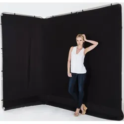MANFROTTO Panorama Hintergrund Überzug 4m (schwarz) #7625 (Angebot)