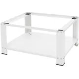 ML-Design Waschmaschinen-Untergestell mit Ablage, Weiß, 63 x 54 cm