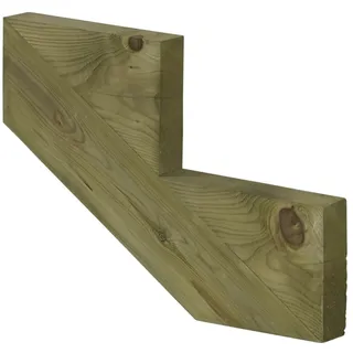 Plus A/S Treppenwange 2-stufig druckimprägniert 50 x 34 cm