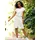 Heine A-Linien-Rock Damen Beige 46