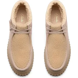 CLARKS Torhill Moss beige Lederschuhe (39), Wohnung, Schnürsenkel, Lässig