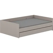 yuny by paidi Kinderbett BROTHER STU 125,7 x 204,4 x 55,9 cm Holz grau