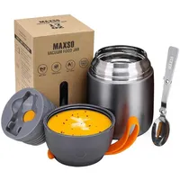 luxuskollektion Thermobehälter grau 0,5 l