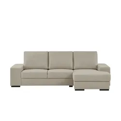 Ecksofa  Rome ¦ beige ¦ Maße (cm): B: 276 H: 92 T: 146.0