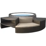 Vita Premium Semi-rigid Spa mit Mobiliar x 5 - 184 x 73 cm - 5 Personen