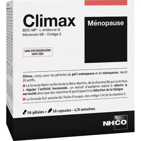 NHCO Climax Menopause 56 Kapseln Und 56 Kapseln