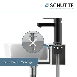 Schütte Elephant Einhandmischer schwarz matt 34216