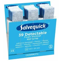 Salvequick Fingerpflaster detectable 39 St.