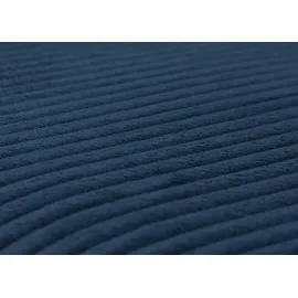 Mendler Fernsehsessel HWC-K62 Cord 72 x 138 x 72 cm Blau mit Liegefunktion