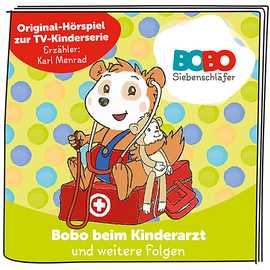 tonies Hörspiel Bobo Siebenschläfer Bobo beim Kinderarzt und weitere Folgen
