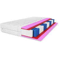 Marpur 7 Zonen Taschenfederkernmatratze Muvieso 140 x 200 cm