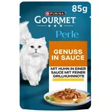 Purina Gourmet Perle Genuss in Sauce Huhn 26 x 85 g