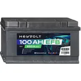 HeyVolt EFB 12V 100Ah Autobatterie