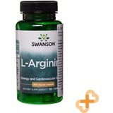 Swanson L-Arginin 500mg 100 Kapseln