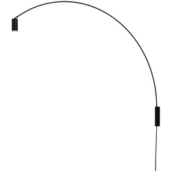 Nemo Lighting - Fox LED Wandleuchte Black - cm - 100 cm