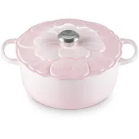 Le Creuset Signature Petal Bräter 26 cm rund shell pink