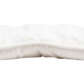 Traumschloss Faserbettdecke Premium Bettdecke Microfaser Polyesterfaser - weiß Duo-Bett 155x220 warm