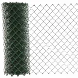 REWWER-TEC Maschendrahtzaun 50 x 2000 cm Grün/Metall