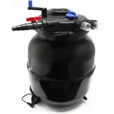 Wiltec SunSun CPF-50000 Druckteichfilter 13.000 L/h / 55 W UVC Klärer und Durchfluss