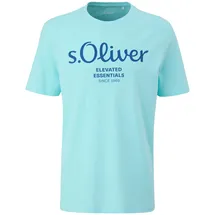 S.Oliver T-Shirt Herren, Türkis 60d1, S