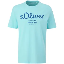 S.Oliver T-Shirt Herren, Türkis 60d1, S