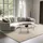 The CarPET Elisa moderner Wohnzimmer Teppich geometrisches Design, hohe Flordichte und angenehm weich beige, 80 x 150 cm