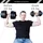 MOVIT Kurzhantel Set Gusseisen Kurzhantel 25 kg schwarz/silber