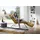 W.Schillig Relaxliege daily dreams Leder/Polyester 75 x 91 x 170 cm Gelb mit Kissen
