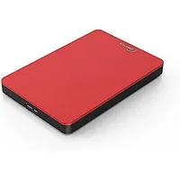 Sonnics 1TB Rot Externe tragbare Festplatte USB 3.0 super schnelle Übertragungsgeschwindigkeit für den Einsatz mit Windows PC, Apple Mac, XBOX ONE und PS4 Fat32