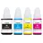 Tintenflasche CMYK