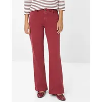 Brax Damen, Five-Pocket-Hose Style MAINE MULBERRY, denim dunkelrot, Gr.