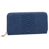 Cluty Geldbörse Damen blau