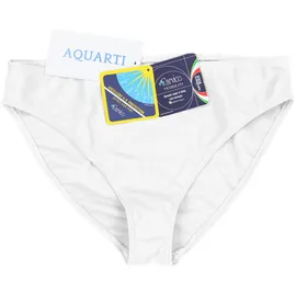 Aquarti Bikini-Hose Damen Weiß 40