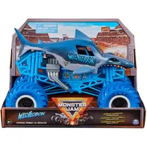 Spin Master Monster Jam, offizieller Megalodon Monster Truck, Druckguss-Fahrzeug zum Sammeln im Maßstab 1:24, Spielzeug für Kinder ab 3 Jahren