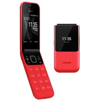 Nokia 2720 Flip TA-1170 Dual Sim Rot 2G Kamera Tasten Klapphandy mit Außendisplay NEU