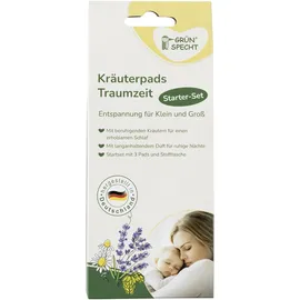 Grünspecht Kräuterpads „Traumzeit“ Starter-Set 3 Kräuterpads im luftdicht verpackten Seitenfaltenbeu - 1.0 Stück