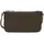 Marc O'Polo Leder Umhängetasche Fuana Crossbody Bag Dark Earth dunkelbraun - XS