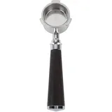 Bodenloser Kaffeefilterhalter, Holzgriff, Edelstahlkorb, Kaffeefilter Für Kaffeemaschinen Des Typs C