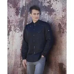 KARLOWSKY Kochhemd New Identity - black - 48
