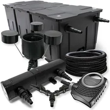 Wiltec NEO8000 Set 18W Klärer Druckfilter
