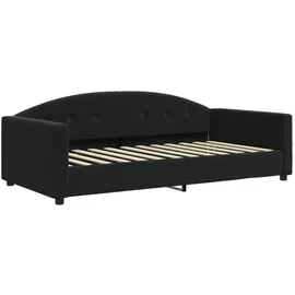 vidaXL Tagesbett 100 x 200 cm Schwarz