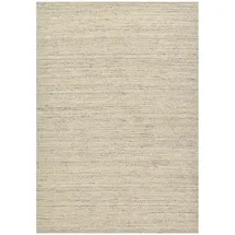 THEKO Wollteppich THEKO "Pure UNI", grau (natural grau), B:60cm H:14mm L:90cm, Schurwolle, Teppiche, Handwebteppich, meliert, reine Wolle, handgewebt